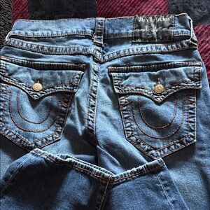 True Religion Women's Boot Cut Jeans in Classic Blue